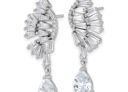 Sterling Silver Earrings Style QCM1632 - Classique Jewelry Inc.