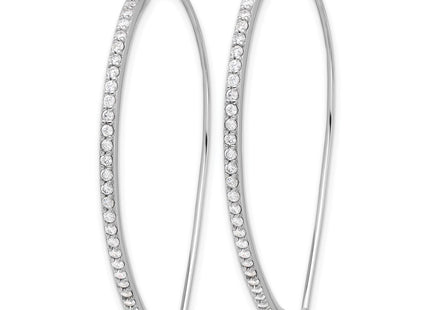 Sterling Silver Earrings Style QCM1634 - Classique Jewelry Inc.