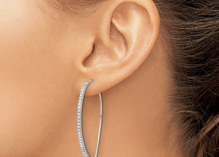 Sterling Silver Earrings Style QCM1634 - Classique Jewelry Inc.