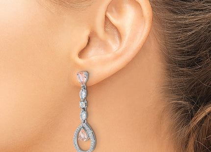 Sterling Silver Earrings Style QCM1636 - Classique Jewelry Inc.