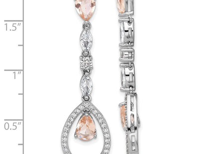 Sterling Silver Earrings Style QCM1636 - Classique Jewelry Inc.