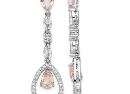 Sterling Silver Earrings Style QCM1636 - Classique Jewelry Inc.