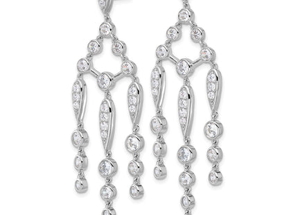 Sterling Silver Earrings Style QCM1638 - Classique Jewelry Inc.