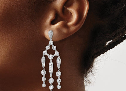 Sterling Silver Earrings Style QCM1638 - Classique Jewelry Inc.