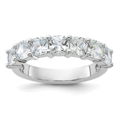 Sterling silver cubic zirconia ring