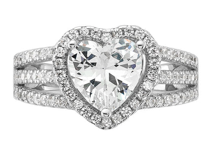 Sterling Silver Rings Style QCM1660 - Classique Jewelry Inc.