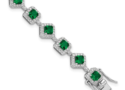 Sterling Silver Bracelets Style QCM1664 - Classique Jewelry Inc.