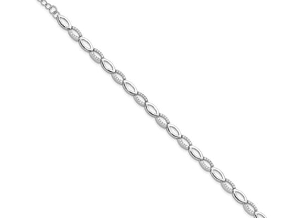 Sterling Silver Bracelets Style QCM1666 - Classique Jewelry Inc.