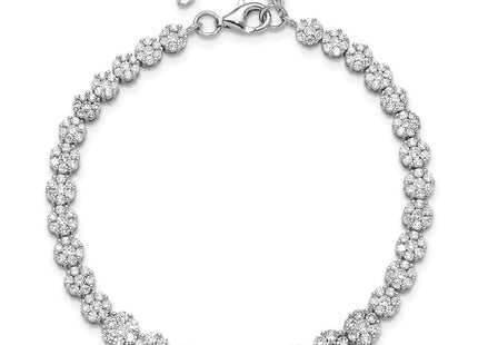 Sterling Silver Bracelets Style QCM1667 - Classique Jewelry Inc.