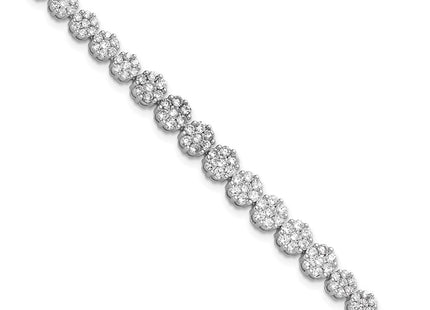 Sterling Silver Bracelets Style QCM1667 - Classique Jewelry Inc.