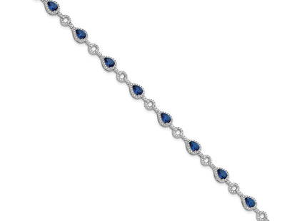 Sterling Silver Bracelets Style QCM1669 - Classique Jewelry Inc.