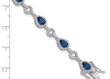 Sterling Silver Bracelets Style QCM1669 - Classique Jewelry Inc.