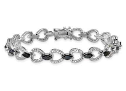 Sterling Silver Bracelets Style QCM1670 - Classique Jewelry Inc.