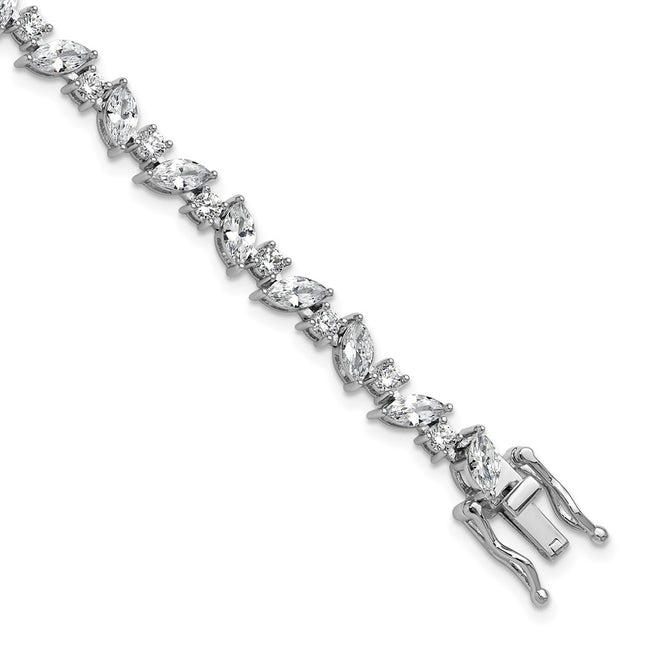 Sterling Silver Bracelets Style QCM1673 - Classique Jewelry Inc.