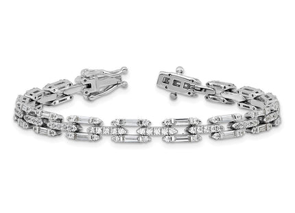 Sterling Silver Bracelets Style QCM1675 - Classique Jewelry Inc.