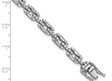 Sterling Silver Bracelets Style QCM1675 - Classique Jewelry Inc.