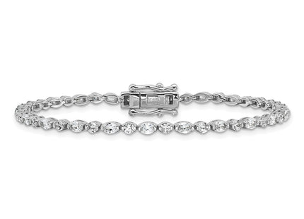 Sterling Silver Bracelets Style QCM1676 - Classique Jewelry Inc.