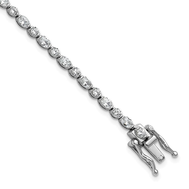 Sterling Silver Bracelets Style QCM1676 - Classique Jewelry Inc.
