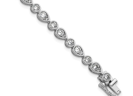 Sterling Silver Bracelets Style QCM1677 - Classique Jewelry Inc.