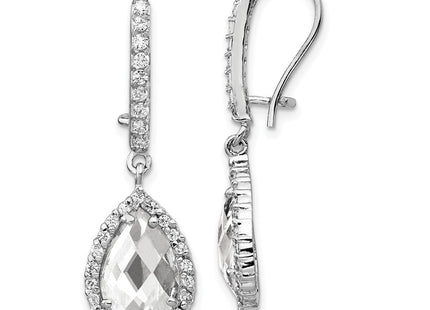 Sterling Silver Earrings Style QCM168 - Classique Jewelry Inc.