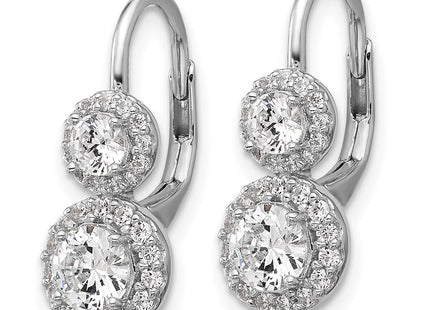 Sterling Silver Earrings Style QCM1681 - Classique Jewelry Inc.