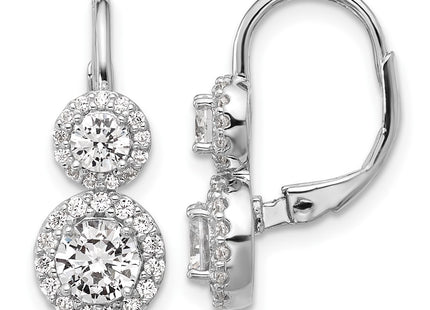 Sterling Silver Earrings Style QCM1681 - Classique Jewelry Inc.