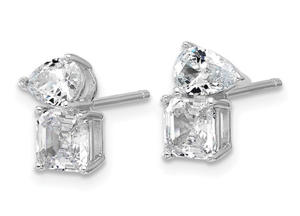 Sterling Silver Earrings Style QCM1682 - Classique Jewelry Inc.