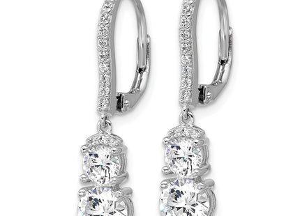 Sterling Silver Earrings Style QCM1684 - Classique Jewelry Inc.
