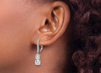 Sterling Silver Earrings Style QCM1684 - Classique Jewelry Inc.