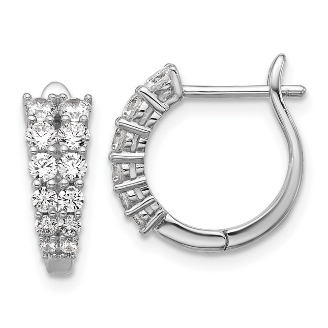 Sterling Silver Earrings Style QCM1685 - Classique Jewelry Inc.