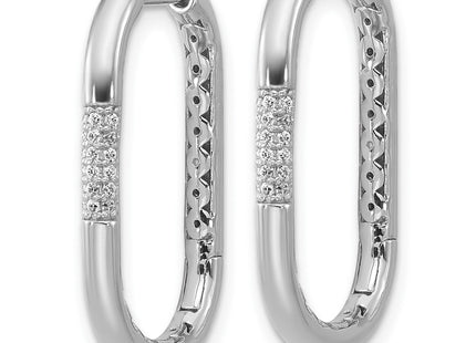 Sterling Silver Earrings Style QCM1687 - Classique Jewelry Inc.