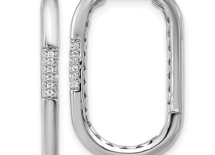 Sterling Silver Earrings Style QCM1687 - Classique Jewelry Inc.