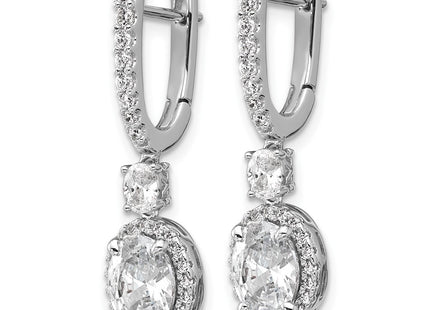 Sterling Silver Earrings Style QCM1690 - Classique Jewelry Inc.