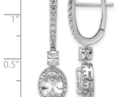 Sterling Silver Earrings Style QCM1690 - Classique Jewelry Inc.