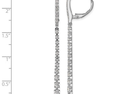 Sterling Silver Earrings Style QCM1691 - Classique Jewelry Inc.