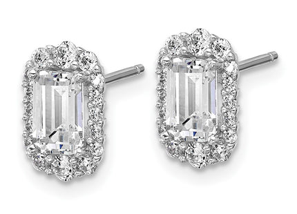 Sterling Silver Earrings Style QCM1692 - Classique Jewelry Inc.