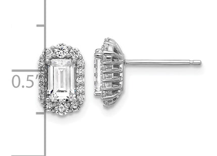 Sterling Silver Earrings Style QCM1692 - Classique Jewelry Inc.