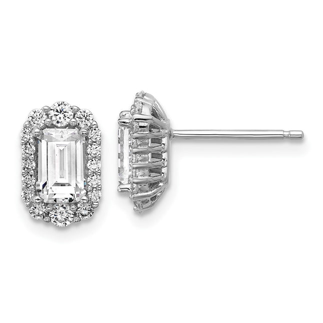 Sterling Silver Earrings Style QCM1692 - Classique Jewelry Inc.