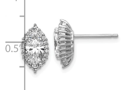 Sterling Silver Earrings Style QCM1693 - Classique Jewelry Inc.