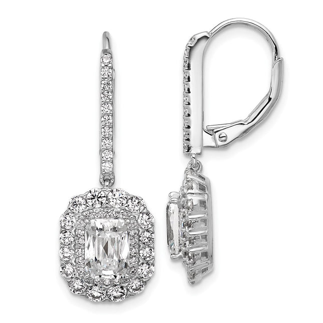 Sterling Silver Earrings Style QCM1694 - Classique Jewelry Inc.