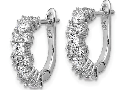 Sterling Silver Earrings Style QCM1696 - Classique Jewelry Inc.