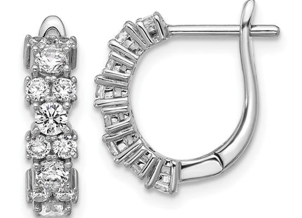 Sterling Silver Earrings Style QCM1696 - Classique Jewelry Inc.