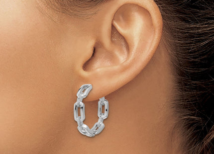 Sterling Silver Earrings Style QCM1697 - Classique Jewelry Inc.