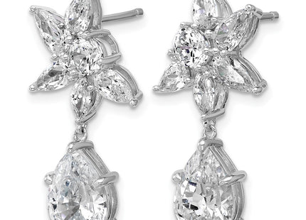 Sterling Silver Earrings Style QCM1698 - Classique Jewelry Inc.
