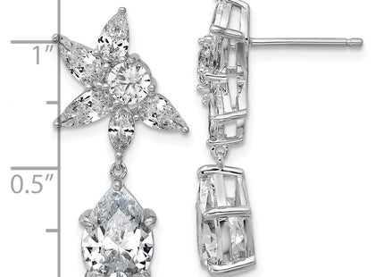 Sterling Silver Earrings Style QCM1698 - Classique Jewelry Inc.