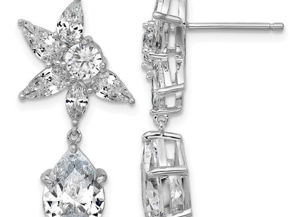 Sterling Silver Earrings Style QCM1698 - Classique Jewelry Inc.