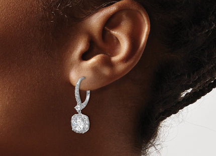 Sterling Silver Earrings Style QCM1700 - Classique Jewelry Inc.