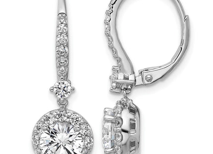 Sterling Silver Earrings Style QCM1702 - Classique Jewelry Inc.