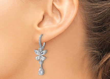 Sterling Silver Earrings Style QCM1703 - Classique Jewelry Inc.