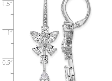 Sterling Silver Earrings Style QCM1703 - Classique Jewelry Inc.